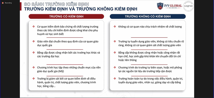 Trường học trực tuyến đầu tiên tại Việt Nam được Cognia kiểm định - 2