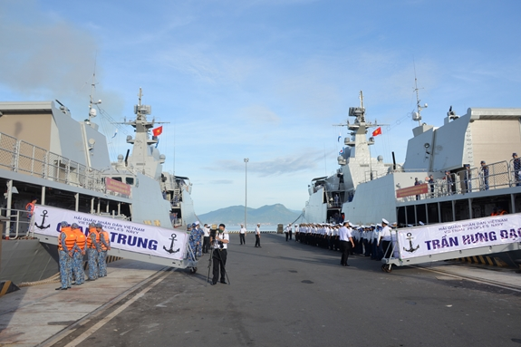 Hai tàu hộ vệ của Việt Nam lên đường tham gia thi đấu Army Games 2021 tại LB Nga - 1