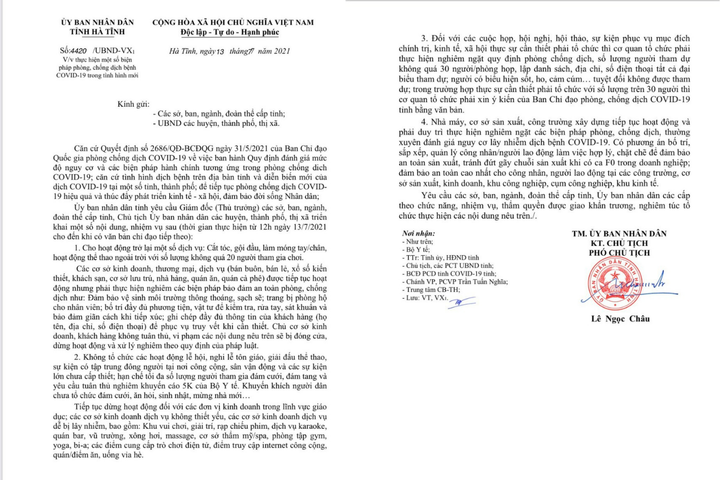 Hà Tĩnh cho phép dịch vụ cắt tóc, gội đầu hoạt động trở lại - 1