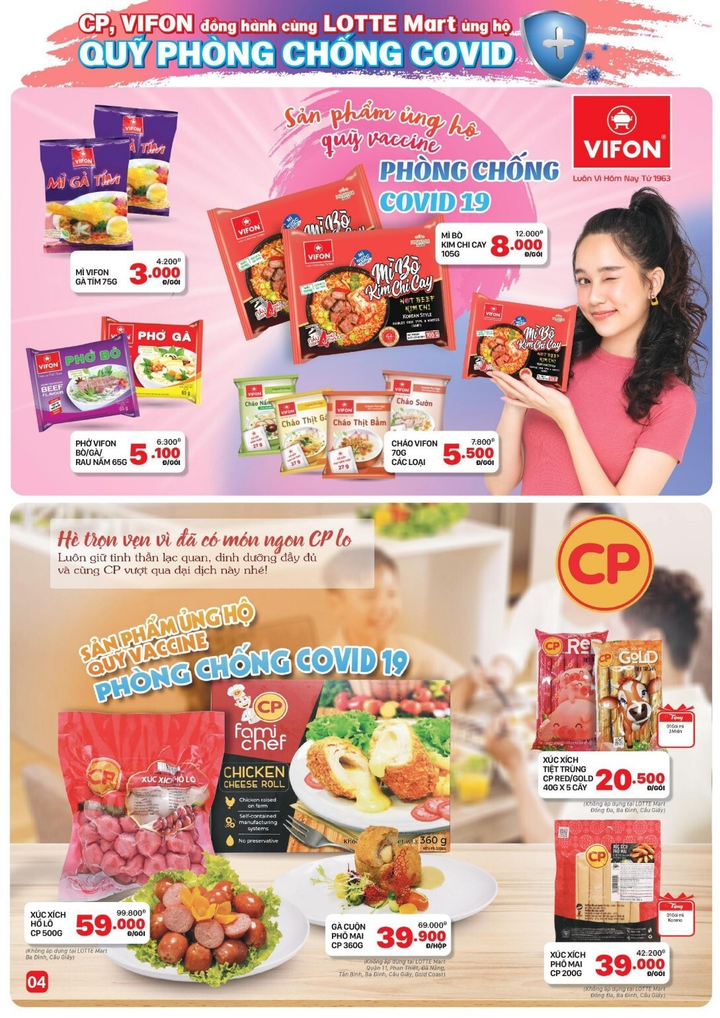 Lotte Mart hợp tác CP và Vifon, đồng hành cùng Việt Nam chống COVID-19 - 2