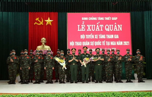 Đội tuyển xe tăng Việt Nam xuất quân tham gia Army Games 2021 - 5