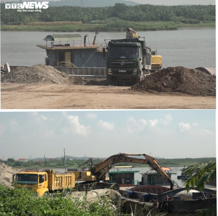 Lợi dụng dịch COVID-19, 'binh đoàn' xe quá tải cày nát đê sông Đuống mùa mưa bão - 2