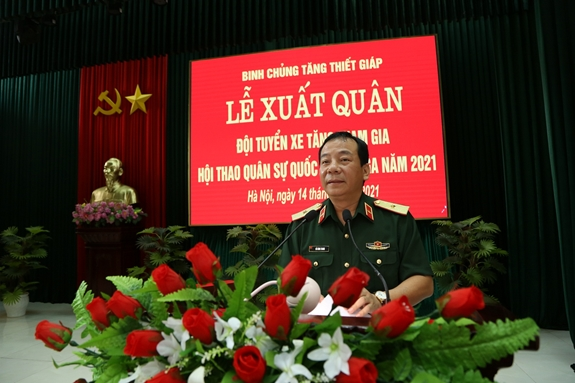 Đội tuyển xe tăng Việt Nam xuất quân tham gia Army Games 2021 - 1