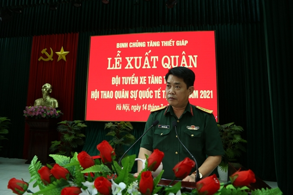 Đội tuyển xe tăng Việt Nam xuất quân tham gia Army Games 2021 - 3