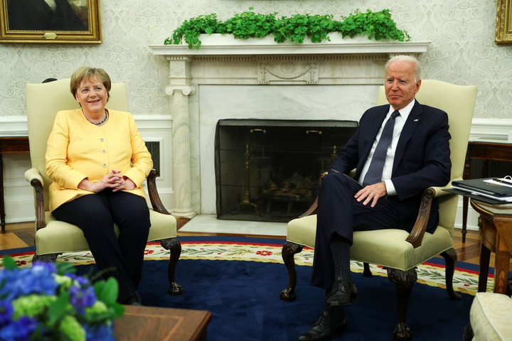 Bà Merkel gặp ông Biden ở Washington, cam kết hợp tác đối phó Nga, Trung Quốc - 1