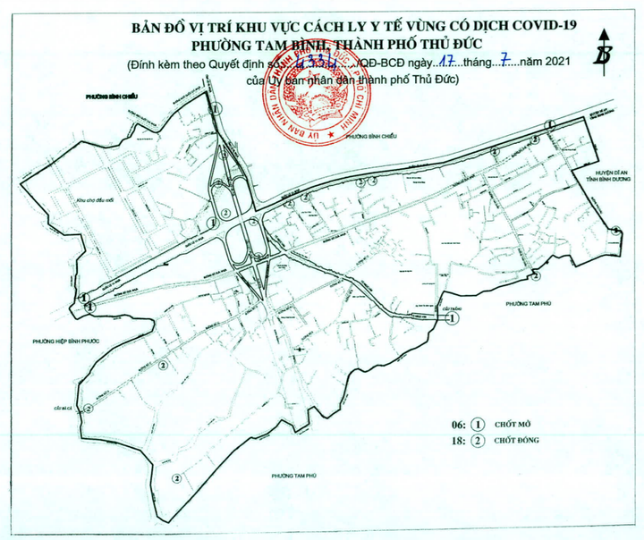 Thành phố Thủ Đức phong tỏa, cách ly y tế một phường với 27.000 dân - 1