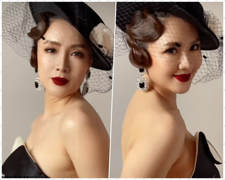 Ngắm Hồng Diễm trong tạo hình quý cô Thượng Hải cổ điển