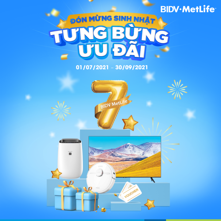 BIDV MetLife tri ân khách hàng mừng sinh nhật 7 tuổi - 1