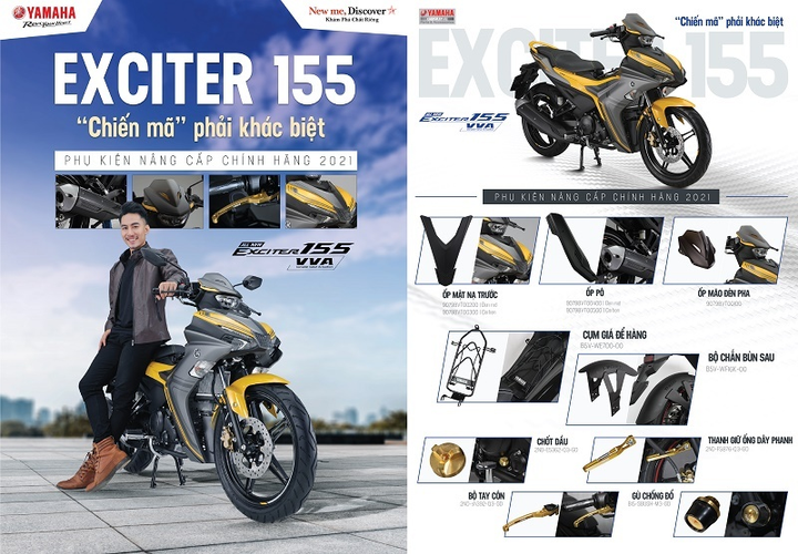 Yamaha ra mắt Exciter 155 VVA phiên bản giới hạn kèm loạt phụ kiện nâng cấp - 2