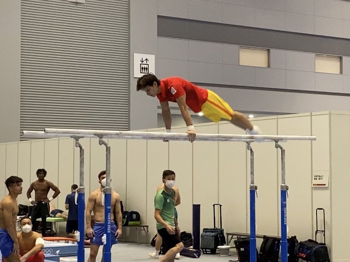 Ngày tập luyện đầu tiên của Đoàn thể thao Việt Nam tại Olympic Tokyo - 1