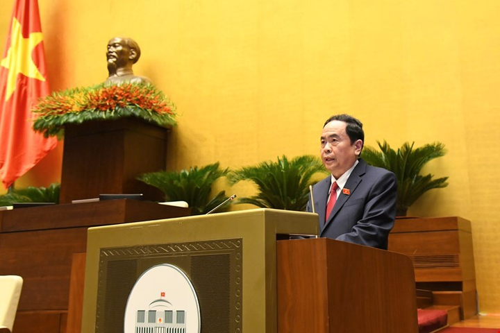 Quốc hội bầu 4 Phó Chủ tịch Quốc hội khoá XV - 1