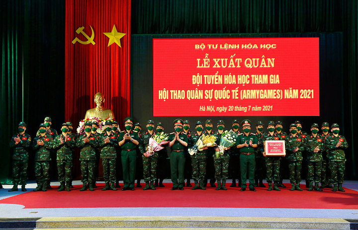 Đội tuyển Hóa học Việt Nam xuất quân tham dự Army Games 2021 - 3