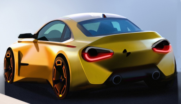 BMW Z4 Coupe thế hệ mới lộ ảnh phác thảo - 2