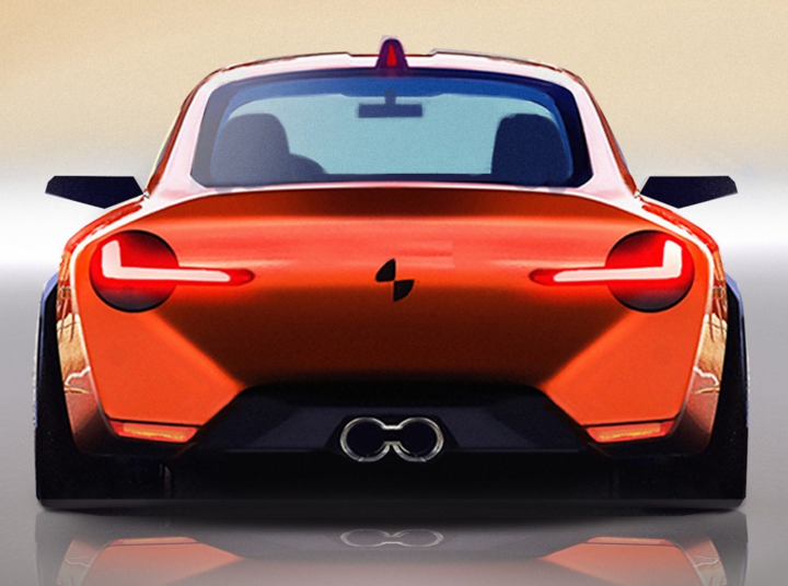 BMW Z4 Coupe thế hệ mới lộ ảnh phác thảo - 1