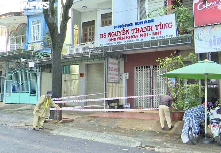 Ảnh: Gia Lai phong tỏa nhiều địa điểm liên quan đến ca dương tính SARS-CoV-2 - 3