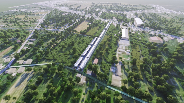 Đẩy mạnh thi công hạ tầng, Long Thạnh Central Point Hậu Giang chuẩn bị mở bán - 2