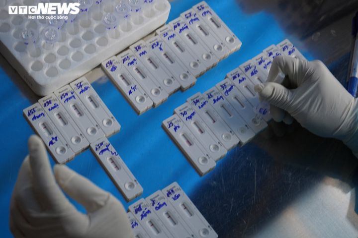 Test nhanh cho tiểu thương chợ Bình Thới, TP.HCM phát hiện 8 ca dương tính - 7