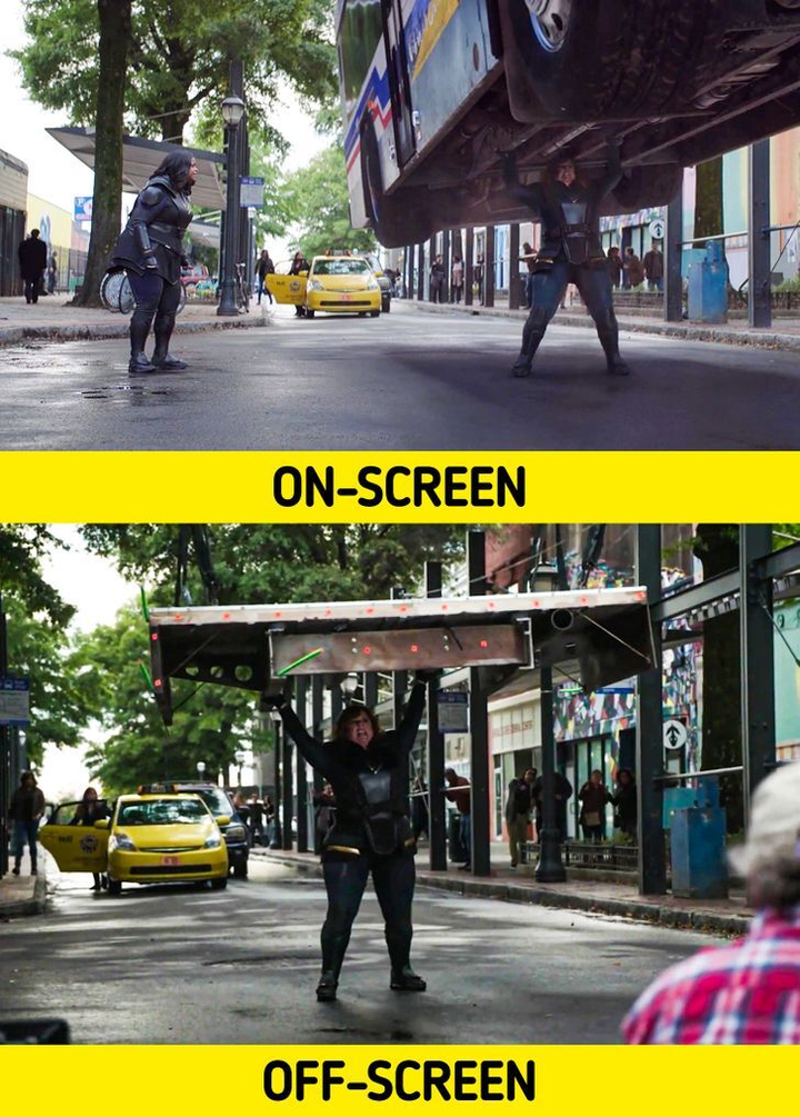 'Ngã ngửa' và bật cười khi xem ảnh hậu trường các bộ phim nổi tiếng - 1