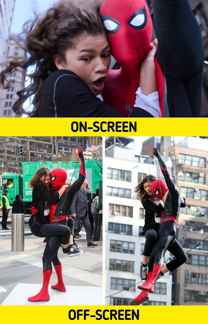 'Ngã ngửa' và bật cười khi xem ảnh hậu trường các bộ phim nổi tiếng - 8