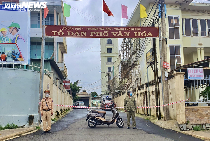 Gia Lai: TP Pleiku giãn cách xã hội theo Chỉ thị 15 từ 8h00 ngày 26/7 - 2
