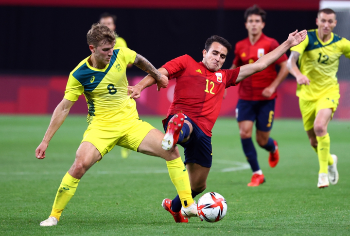 Olympic Tokyo: Sao Real Madrid tỏa sáng, Tây Ban Nha vất vả chiếm ngôi đầu - 1