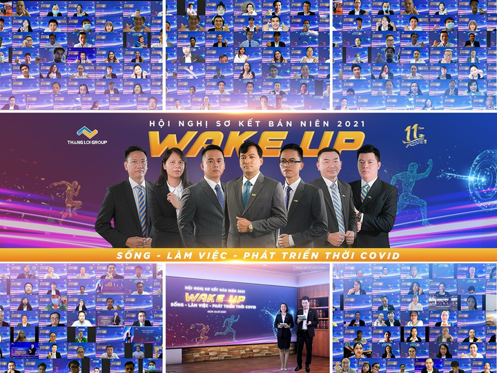 Tập đoàn bất động sản Thắng Lợi tổ chức Hội nghị sơ kết bán niên 2021 trực tuyến - 2