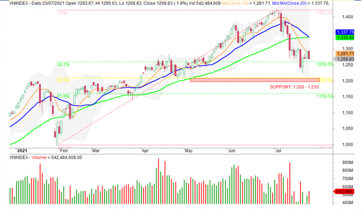 VN-Index chưa thể ngừng giảm trong ngắn hạn - 2