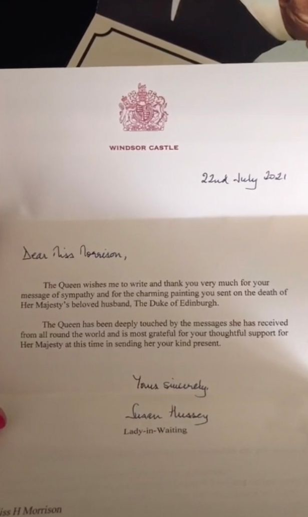 Cô gái Anh sung sướng khi nhận thư cảm ơn của Nữ hoàng Elizabeth II - 3