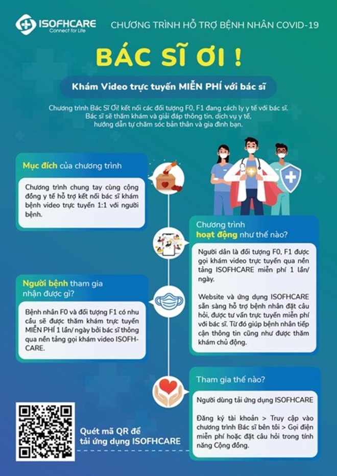 Người dân được tư vấn, chăm sóc sức khoẻ tại nhà trong mùa dịch - 1