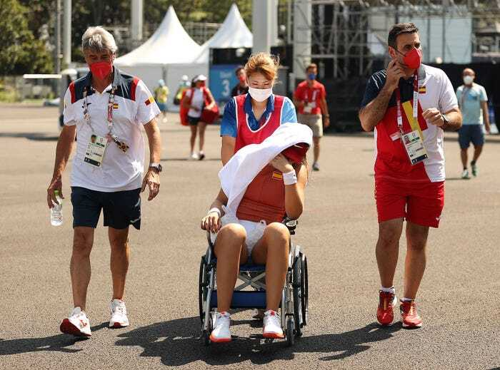 Olympic Tokyo: VĐV tennis ngồi xe lăn, than suýt chết vì sốc nhiệt - 2
