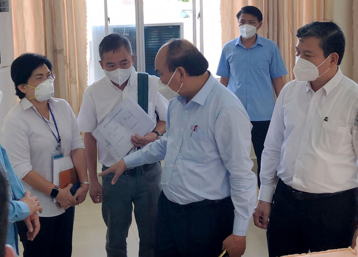 Chủ tịch nước: TP Thuận An cần giãn cách mạnh mẽ, quyết liệt hơn nữa - 1