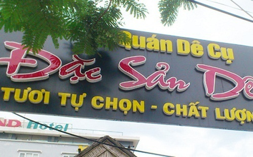 Những kiểu đặt tên hàng quán độc lạ với độ tấu hài cực cao - 6
