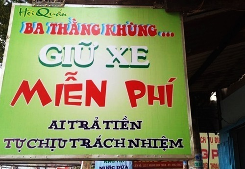 Những kiểu đặt tên hàng quán độc lạ với độ tấu hài cực cao - 1
