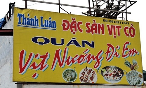 Những kiểu đặt tên hàng quán độc lạ với độ tấu hài cực cao - 8