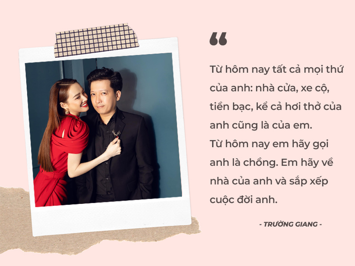 Sao nói gì: 5 câu nói cộp mác ngôn tình của Trường Giang dành cho Nhã Phương - 5