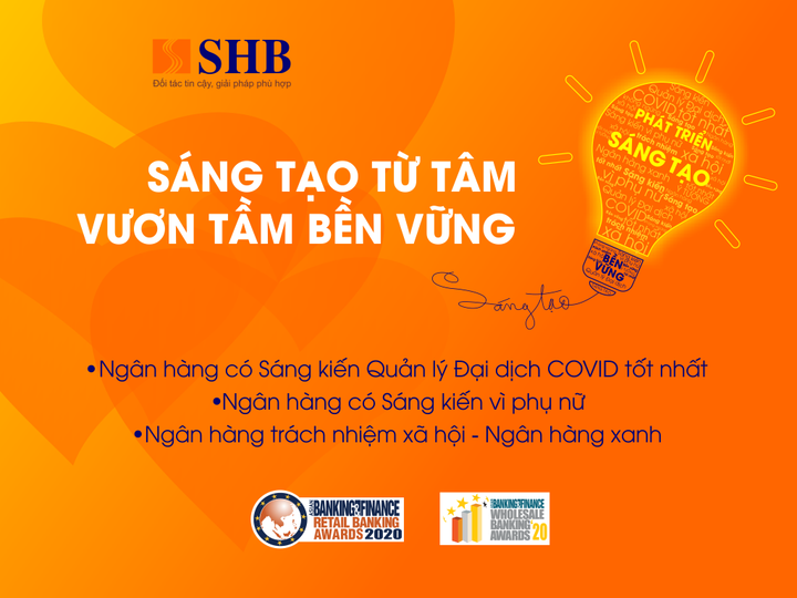SHB được vinh danh 3 giải thưởng quốc tế uy tín với những sáng kiến vì cộng đồng - 1