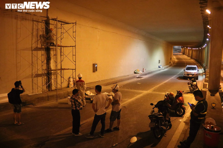 Hà Nội: Xuyên đêm sửa hầm Kim Liên sau 12 năm đưa vào vận hành - 5