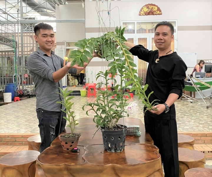 Ông chủ vườn lan Cánh Hoàng và khát vọng phát triển ngành hoa lan - 3