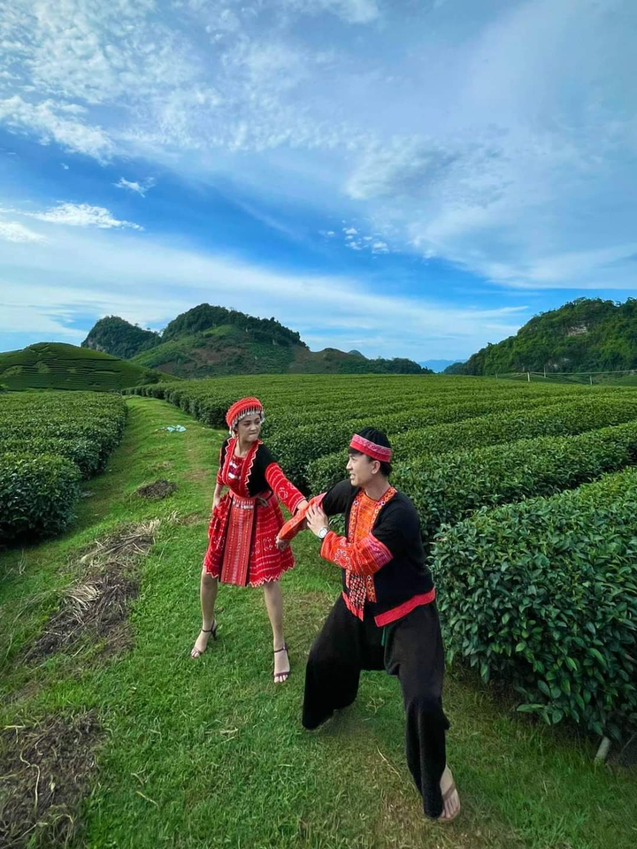 Ảnh hậu trường thân mật của cặp đôi Thy - Huy 'Hương vị tình thân' - 6