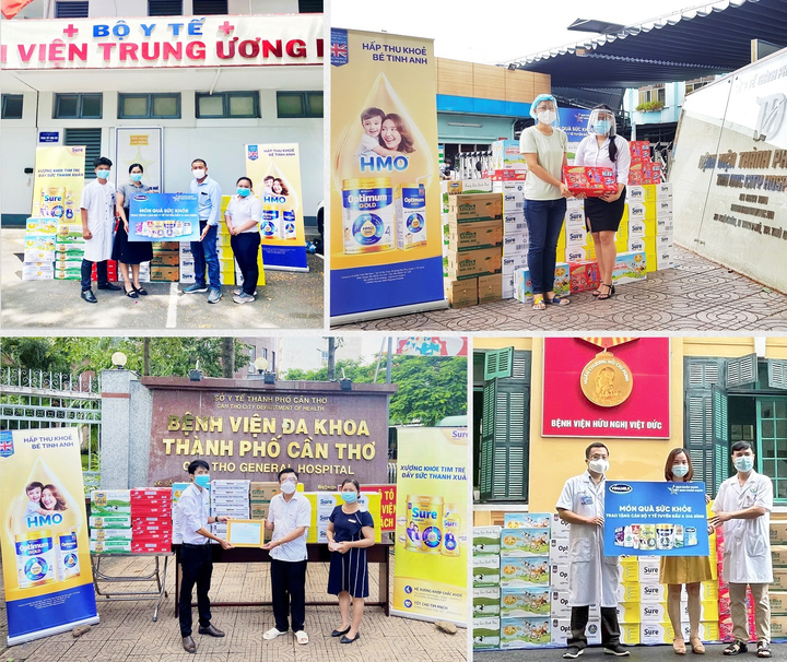 Vinamilk tiếp tục tiếp sức tuyến đầu tại 50 bệnh viện trong giai đoạn cao điểm - 3