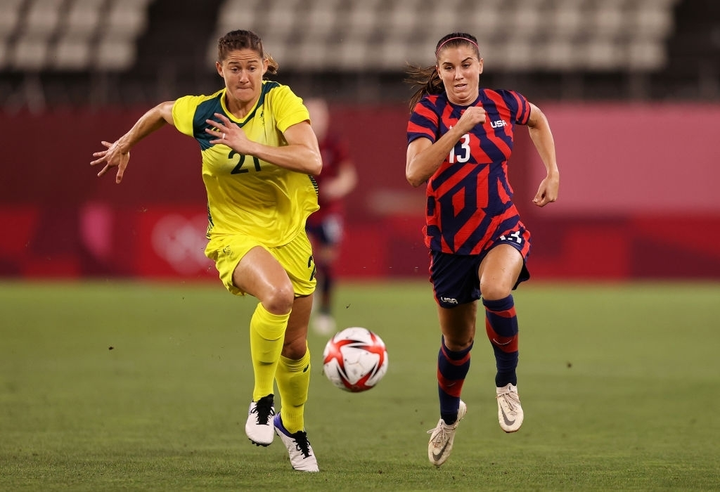 Bộ đôi gần 40 tuổi ghi 4 bàn, Mỹ đánh bại Australia giành HCĐ Olympic Tokyo 2020 - 1