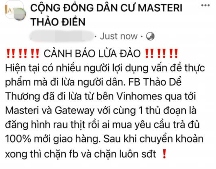 Nhiều người bị lừa khi mua thực phẩm thiết yếu qua mạng xã hội trong mùa dịch - 1