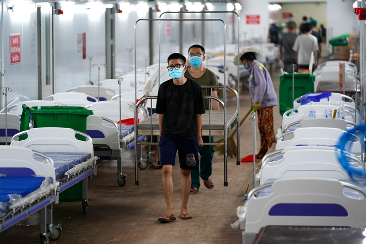 Ảnh: Gấp rút hoàn thành Trung tâm Hồi sức cấp cứu 500 giường ở TP.HCM - 7