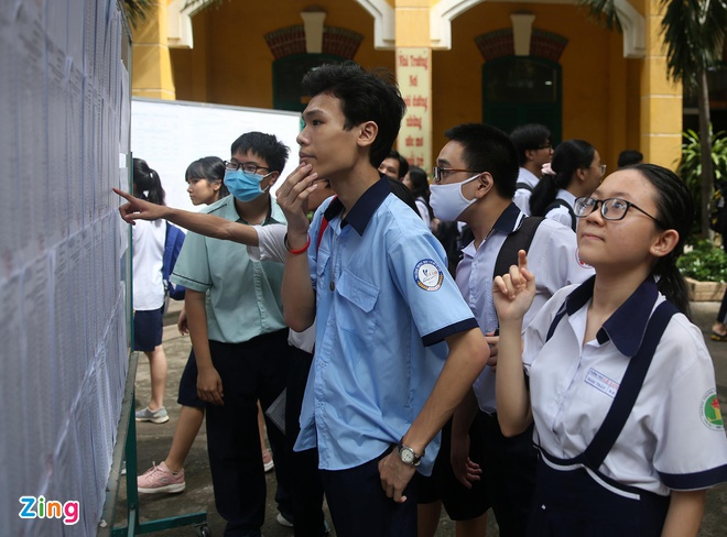 Tra cứu điểm xét tuyển vào lớp 10 của thí sinh TP.HCM - 1