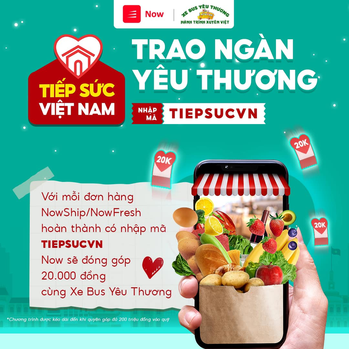 Now mang 2.000 phần quà hỗ trợ các hoàn cảnh khó khăn trong dịch COVID-19 - 1