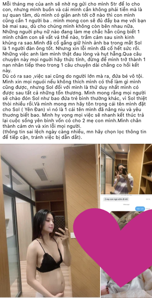 Phận mẹ đơn thân trong Vbiz: Nàng hot girl được Jack chu cấp 5 triệu để nuôi con - 1