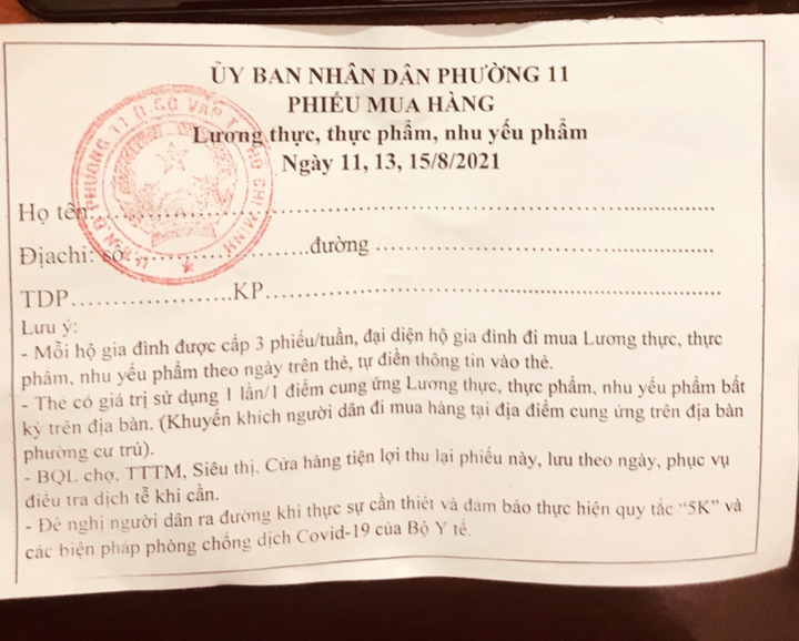 TP.HCM: Phường đã đổi phiếu, không chỉ định người dân mua hàng ở Bách hóa xanh - 1