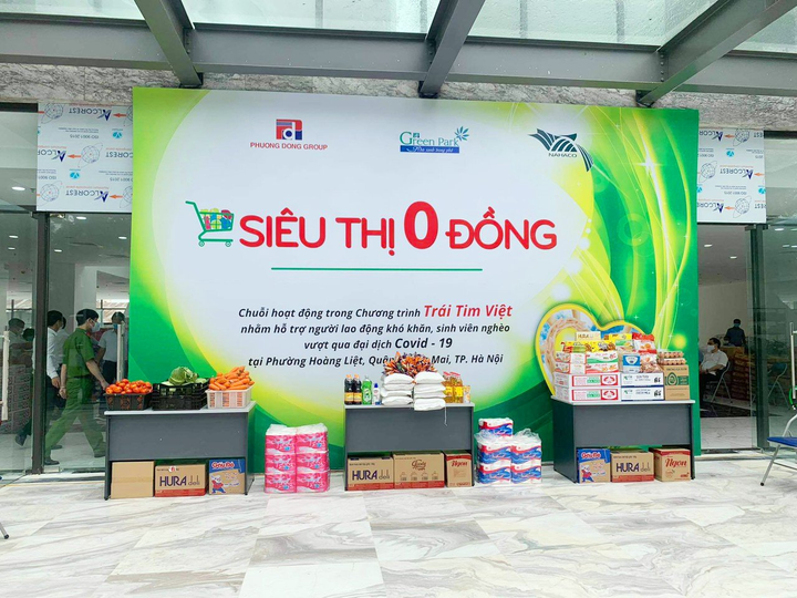 Hà Nội: Nhân rộng mô hình 'Siêu thị 0 đồng' trong mùa dịch - 1