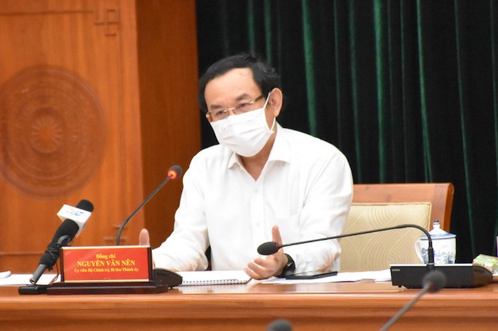 Bí thư Nguyễn Văn Nên: 'Hơn 2 tháng rồi, chúng ta thèm 1 ngày không có COVID-19' - 1