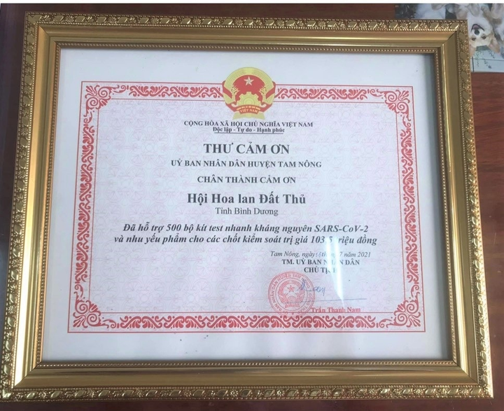 Hội hoa lan Đất Thủ với hành trình lan tỏa yêu thương mùa dịch COVID-19 - 3